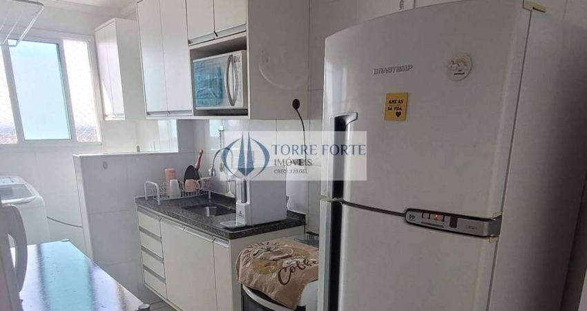 Apartamento com 2 dormitorios 1 suite 1 vaga na Guilhermina Praia Grande.
