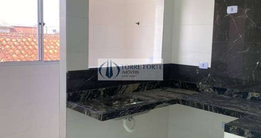 Sobrado novo em condominio com 2 quartos 1 vaga na Vila Tupi Praia Grande