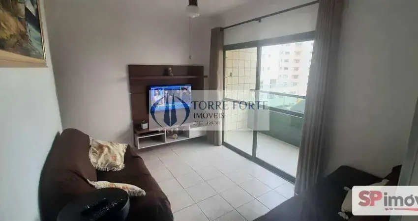 Apartamento com 1 dormitorio 1 vaga , Varanda , na Tupi Praia Grande