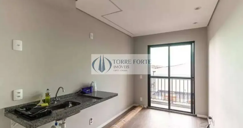 Apartamento novo com 1 dormitorio varanda sem vaga na luz -centro historico