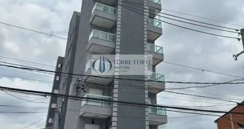 Apartamento com 2 dormitórios, 1 suíte, 1 vaga e varanda em santo andré