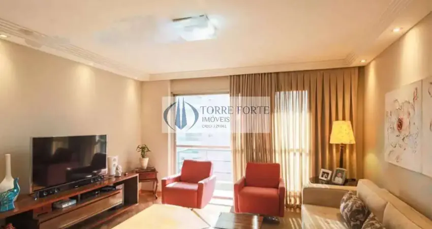 Apartamento 132 m² no chamoso bairro do brooklin, rua residencial tranquila