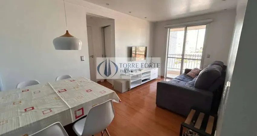 Apartamento com 2 dormitorios 1 vaga, varanda na chacara california .