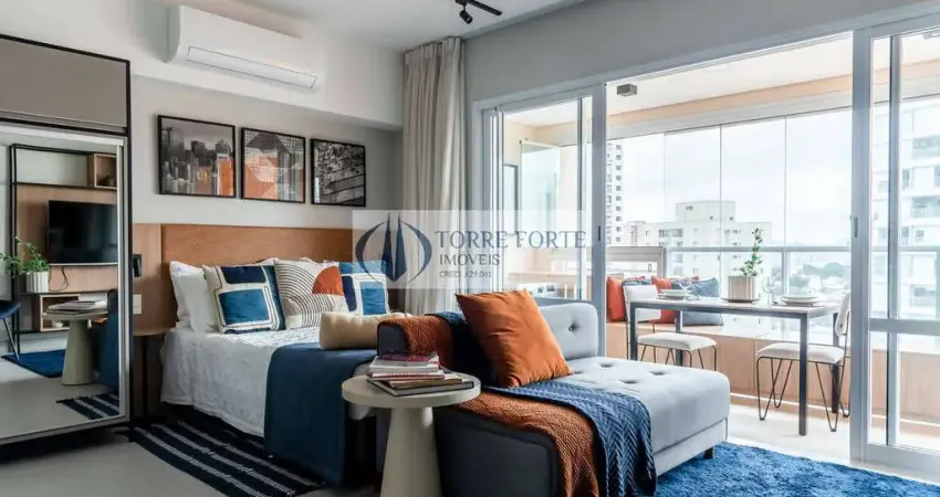 Excelente studio no campo belo, bem decorado próximo aeroporto de congonhas