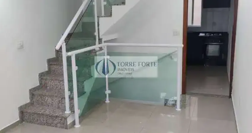 Lindo sobrado 2 dormitórios, 2 suítes, 2 vagas com espaço gourmet