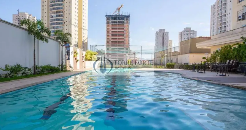 Lindo apartamento com 2 dormitórios, sacada gourme 3 vagas em vila romana