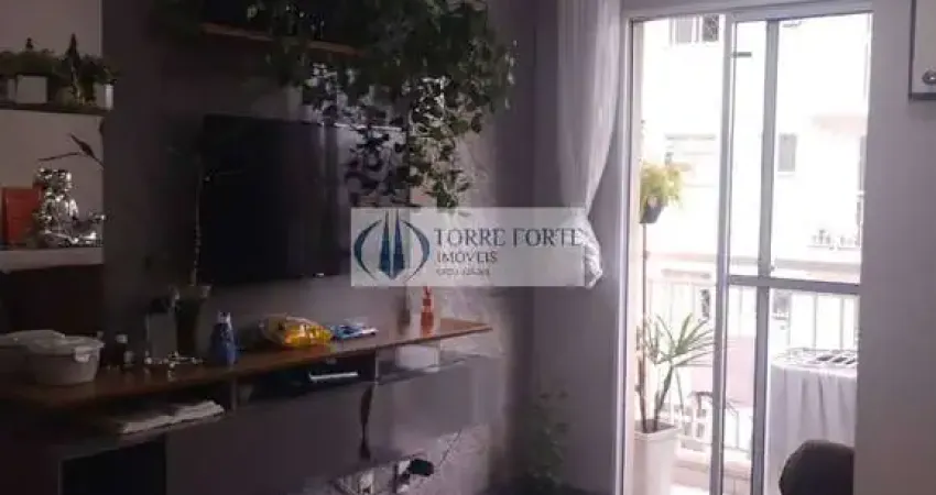 Bonito apartamento com 2 dormitórios e varanda na vila curuçá