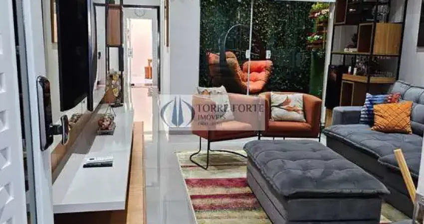 Lindo sobrado com 3 dormitórios com 2 vagas na vila santa isabel