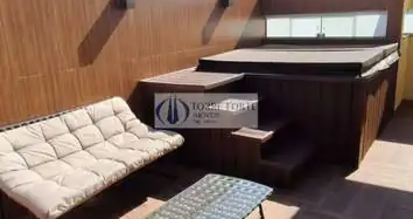 Maravilhoso cobertura 3 dormitórios, 1 suíte, 2 vagas no rudge ramos