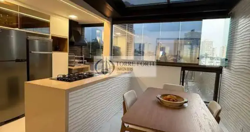 Linda cobertura porteira fechada  3 dormitórios, 2 suítes 2 vagas