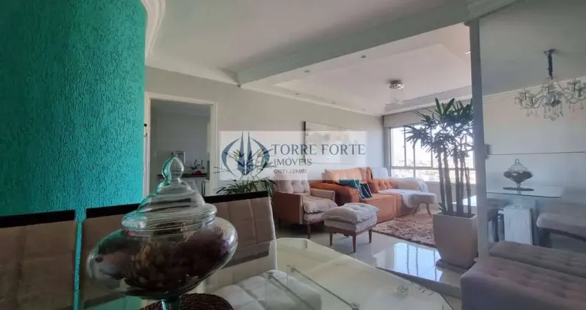 Apartamento de 120m²  com 3 dormitórios  com 2 vagas chácara mafalda