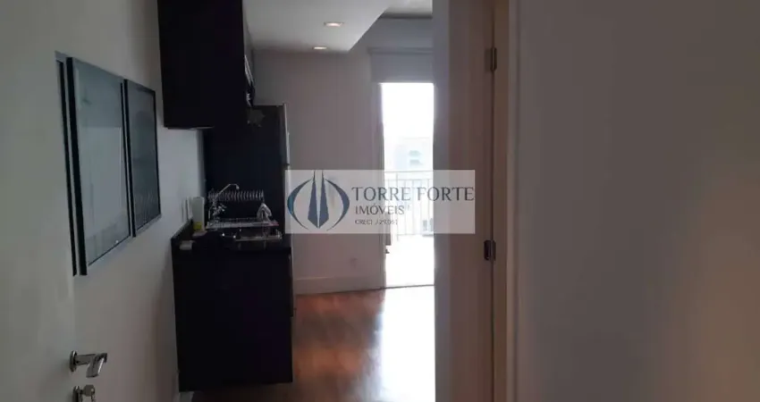 Maravilhoso studio no brooklin, mobiliado com excelente localização.