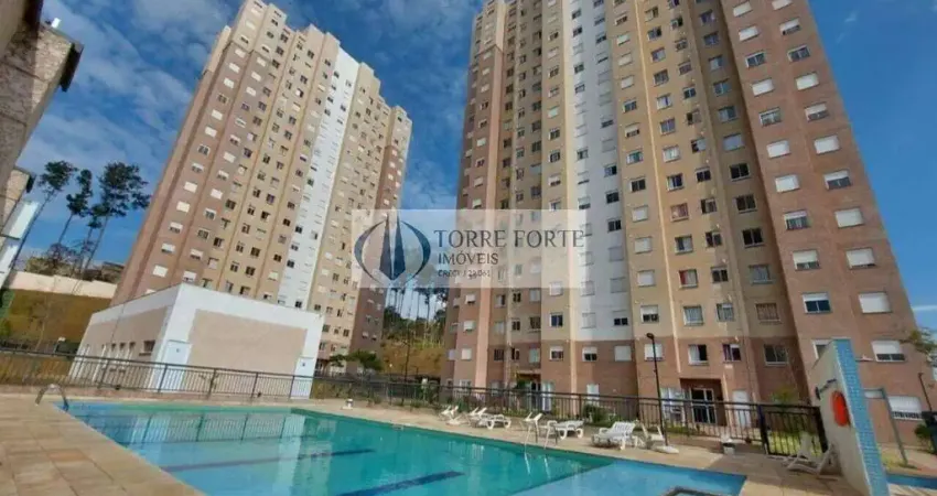 Ótimo apartamento 2 dormitórios, 1 vaga e lazer completo no parque do carmo