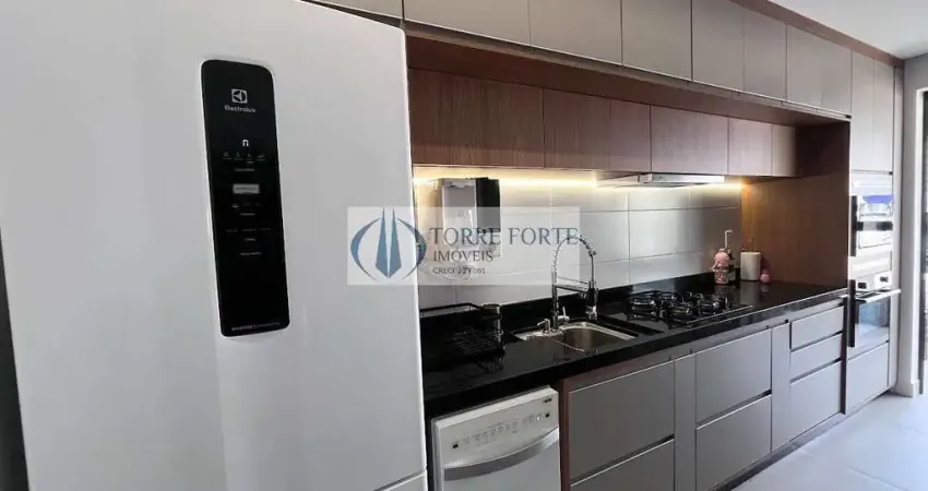 Apartamento 3 suites 2 vagas varanda gourmet no canto do forte praia grande