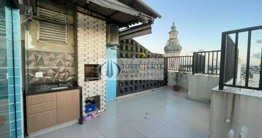 Cobertura mobiliada, 3 quartos, 2 vagas, 218 m2, á venda na vila carrão