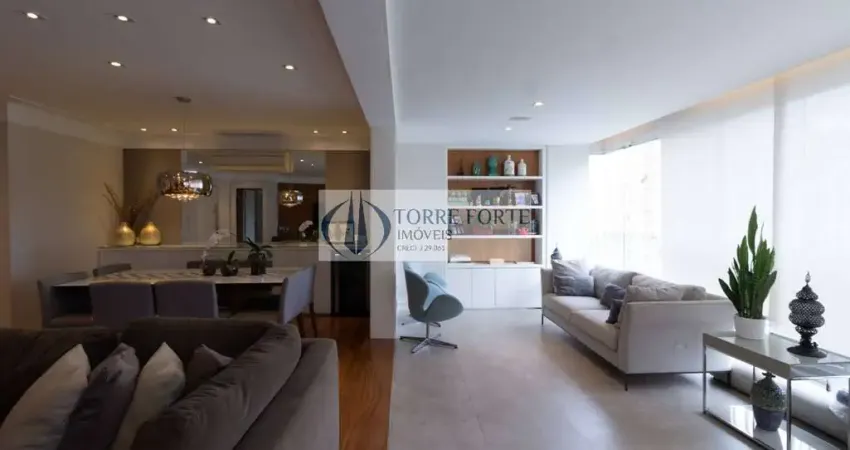 Apartamento de alto padrão de 181m² com 3 dormitórios 3 vagas em moema