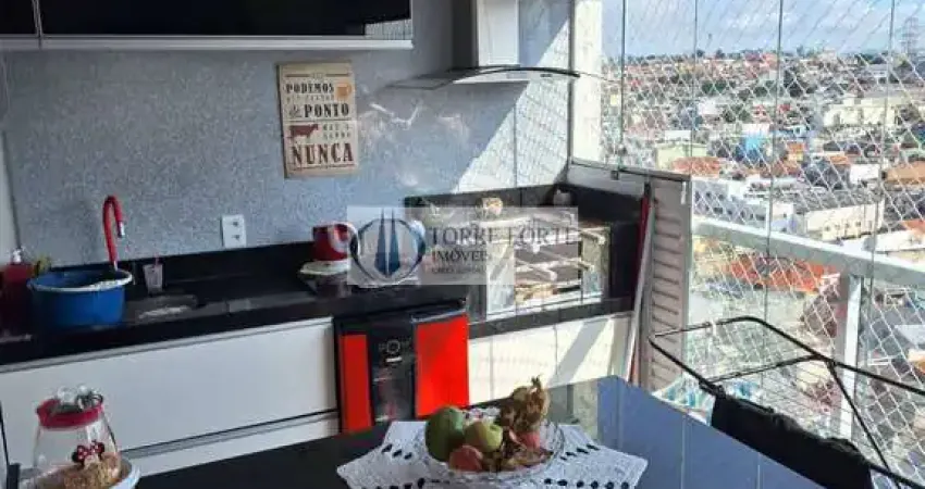 Lindo apartamento 2 quartos, 1 suíte, 1 vaga, varanda gourmet na vila ema