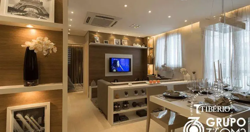 Apartamento para venda em santo andré, vila valparaíso, 2 dormitórios, 1 suíte, 2 banheiros, 1 vaga