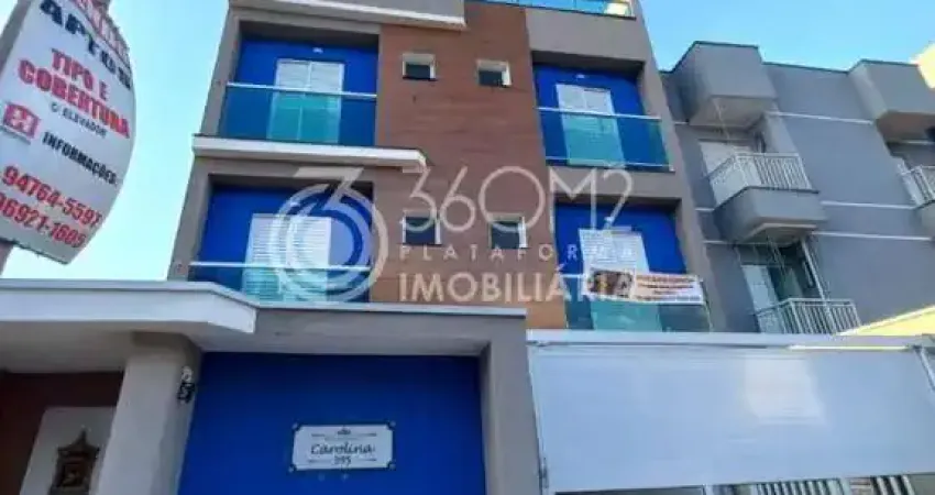 Cobertura para venda em santo andré, utinga, 2 dormitórios, 1 suíte, 3 banheiros, 1 vaga