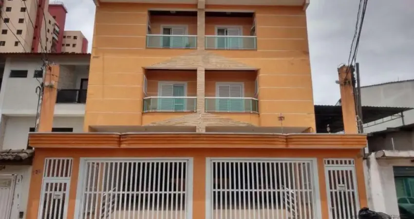 Cobertura para venda em santo andré, vila curuçá, 3 dormitórios, 1 suíte, 2 banheiros, 2 vagas