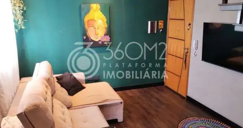 Cobertura para venda em santo andré, parque das nações, 2 dormitórios, 1 suíte, 2 banheiros, 1 vaga