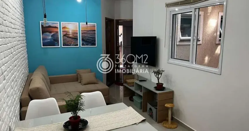 Apartamento para Venda em Santo André, Parque das Nações, 2 dormitórios, 1 suíte, 2 banheiros, 1 vaga