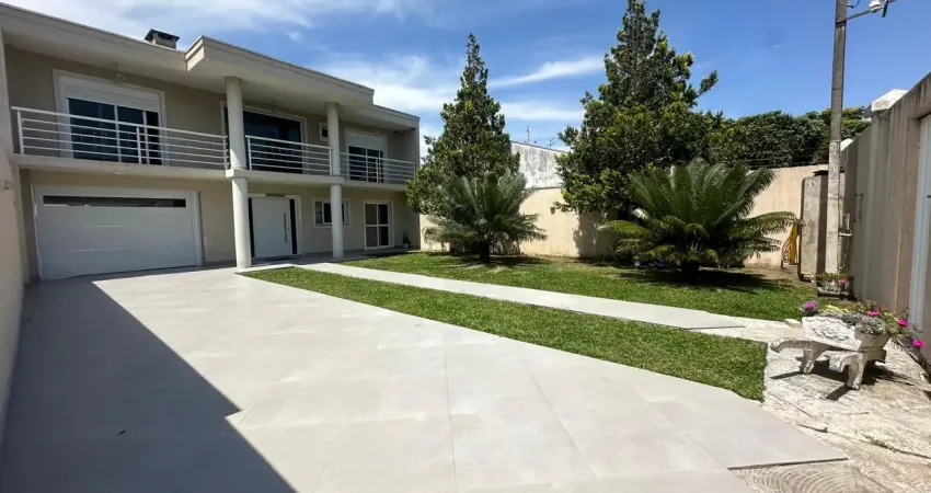 3 suítes, edícula com espaço gourmet, 364m² de área construída para seu conforto no capão raso – cod. 06.099