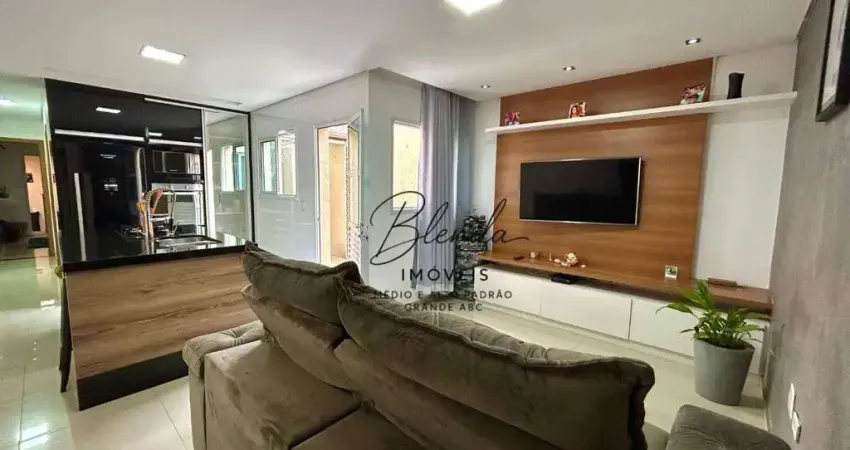 Apartamento com 2 dormitórios à venda, 105 m² por r$ 549.990,00 - vila marina - santo andré/sp