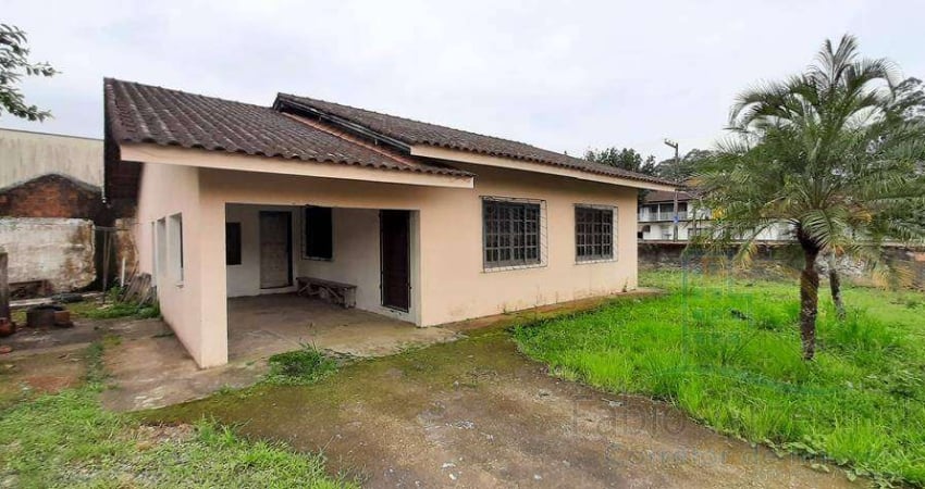 Vendo Terreno Esquina Itinha edificado com uma casa de Alvenaria