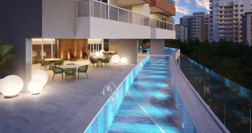 Apartamento com 2 quartos à venda no Estuário, Santos 
