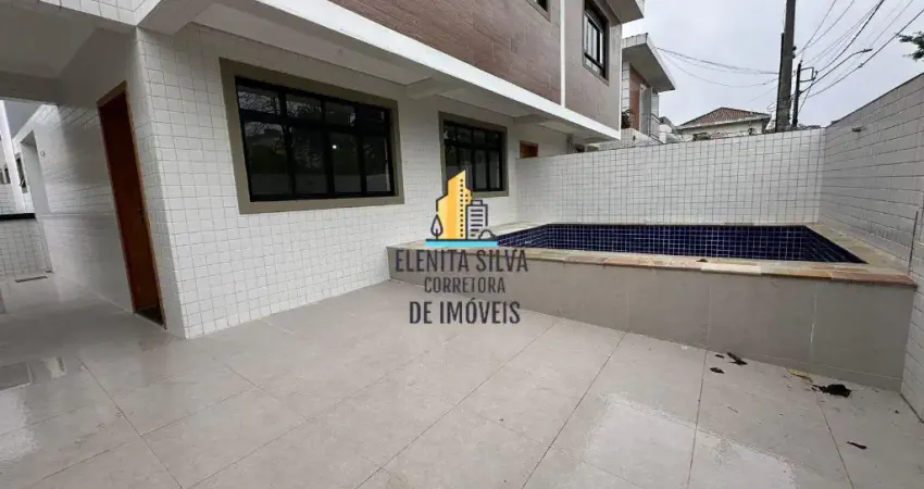 SOBRADO DE ESQUINA COM PISCINA NA VILA BELMIRO – SANTOS/SP
