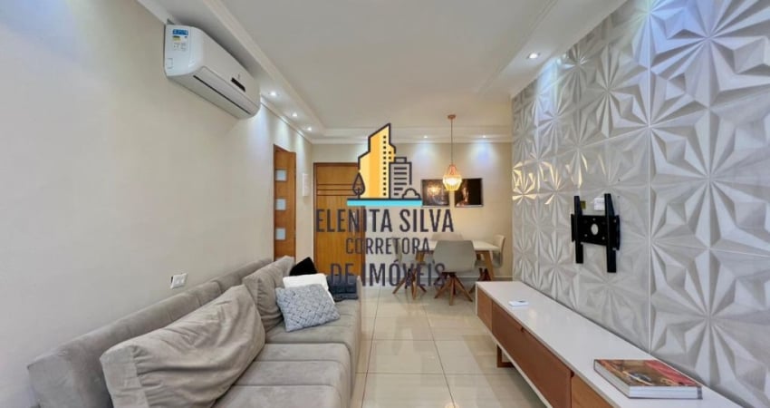PONTA DA PRAIA  - LOCAÇÃO - 2 DORM  -1 SUITE - 1 VG DEMARCADA- LAZER - 68 AU