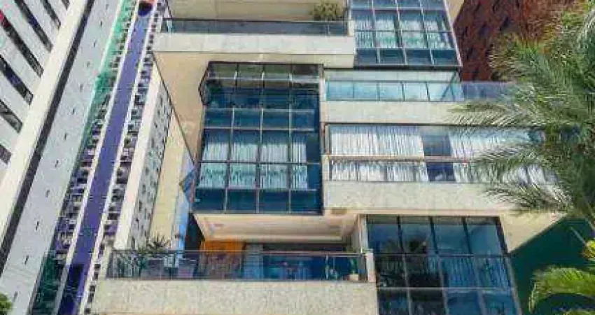 Apartamento, alto padrão, na avenida beira mar,  com 4 suítes à venda, 438 m², área de lazer completa por R$ 4.500.000 - Meireles - Fortaleza/CE