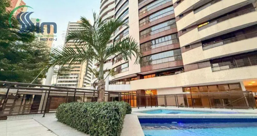 Apartamento com 4 dormitórios à venda, 177 m² por r$ 1.980.000,00 - cocó - fortaleza/ce