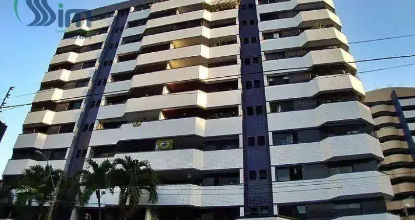Apartamento c/ vista mar e3 suítes à venda, 180 m² por r$ 1.200.000 - meireles - fortaleza/ce
