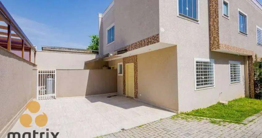 Sobrado com 3 dormitórios, 110 m² - venda por r$ 590.000 ou aluguel por r$ 3.900/mês - santa felicidade - curitiba/pr