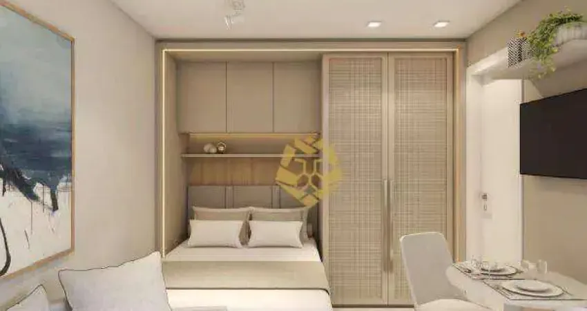 Studio com 1 dormitório à venda, 22 m² por R$ 260.000 - Novo Mundo - Curitiba/PR