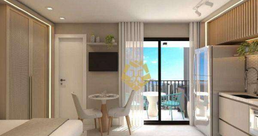 Studio com 1 dormitório à venda, 22 m² por R$ 265.000 - Novo Mundo - Curitiba/PR