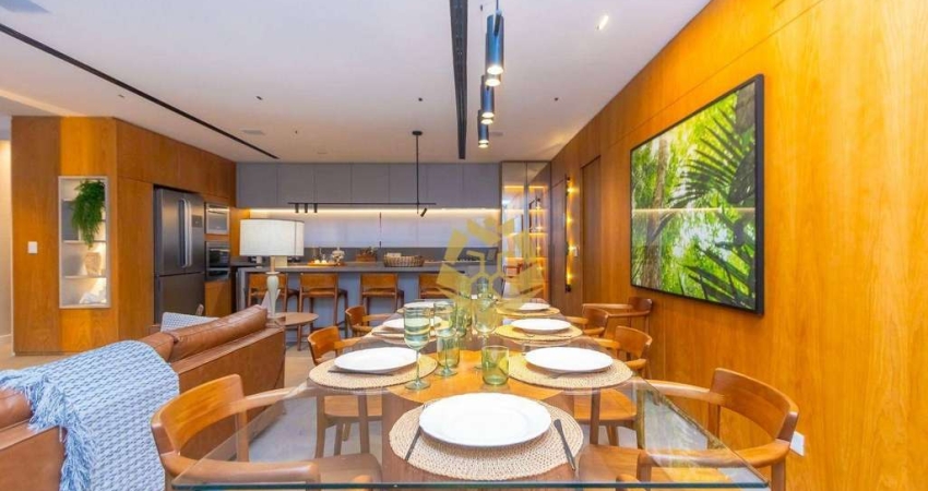 Excelente Apartamento com 3 dormitórios à venda, 165 m² por R$ 3.459.292 - Bigorrilho - Curitiba/PR!