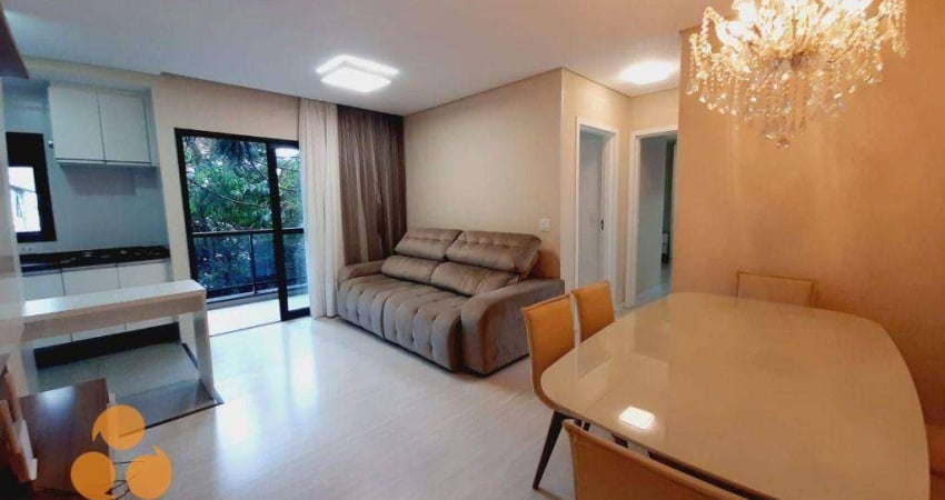 Apartamento com 2 dormitórios para alugar, 50 m² por R$ 3.200/mês - Portão - Curitiba/PR