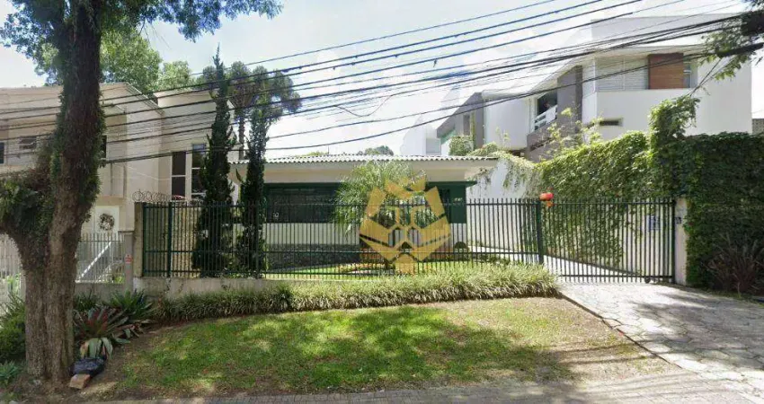 Casa para alugar, 800 m² por r$ 8.500,00/mês - bigorrilho - curitiba/pr