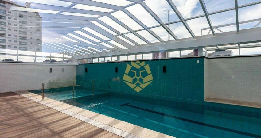 Apartamento com 3 dormitórios para alugar, 106 m² por R$ 6.750/mês - Bacacheri - Curitiba/PR