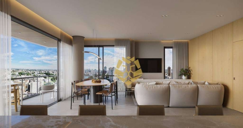 Apartamento com 3 dormitórios à venda, 105 m² por R$ 1.656.664,13 - Portão - Curitiba/PR