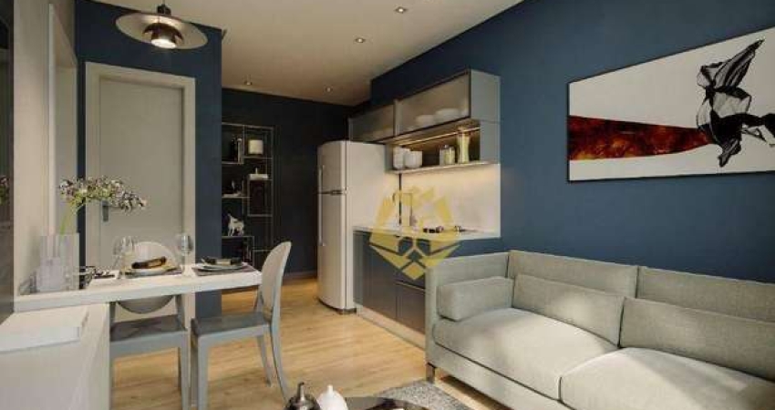Studio com 1 dormitório à venda, 31 m² por R$ 395.940,00 - Cristo Rei - Curitiba/PR
