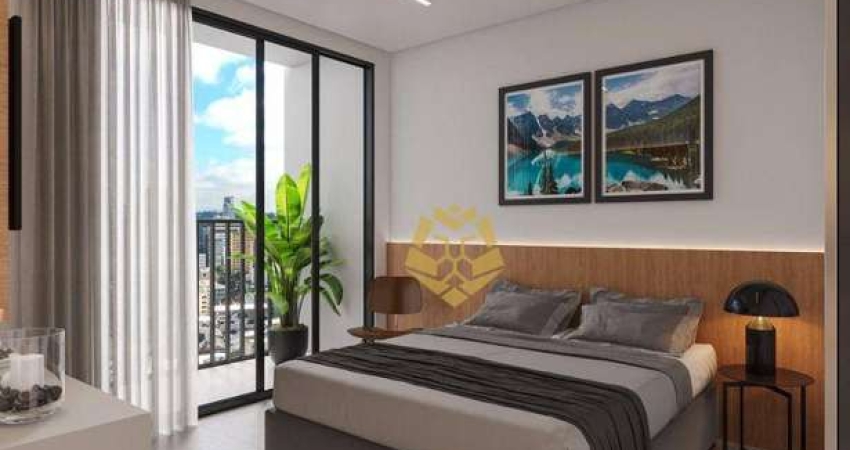 Studio com 1 dormitório à venda, 23 m² por R$ 300.892,00 - Alto da Rua XV - Curitiba/PR