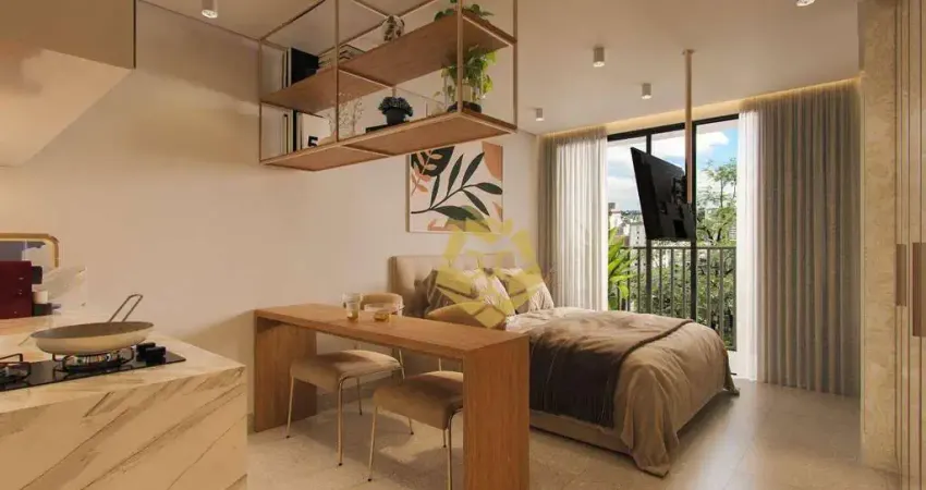 Studio com 1 dormitório à venda, 25 m² por R$ 378.646,00 - Alto da Rua XV - Curitiba/PR