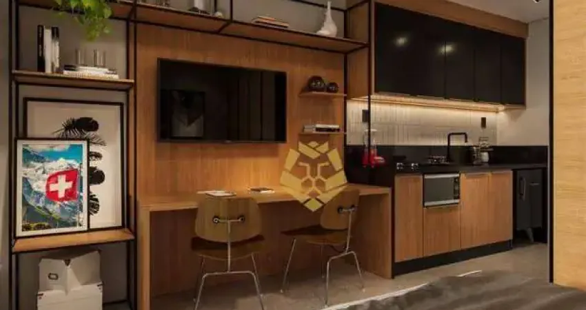 Studio com 1 dormitório à venda, 22 m² por R$ 273.661,25 - Alto da Rua XV - Curitiba/PR
