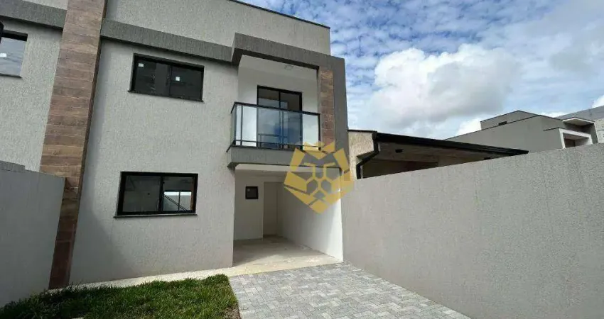 Maravilhoso sobrado com 3 dormitórios para alugar, 98 m² por R$ 4.070/mês - Jardim Cláudia - Pinhais/PR