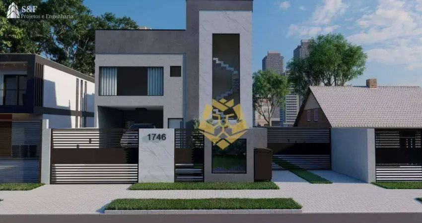 Casa com 3 dormitórios à venda, 170 m² por R$ 1.099.000,00 - Lindóia - Curitiba/PR