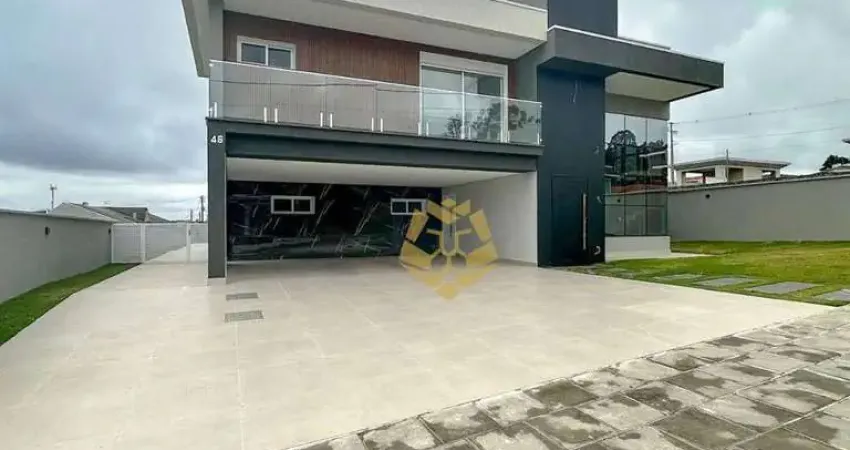 Excelente Casa com 3 suítes à venda, 503 m² por R$ 3.900.000 - Jardim Amélia - Pinhais/PR